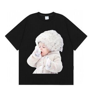 Acme De La Vie Bathing Kids Black Short-Sleeved T-Shirt